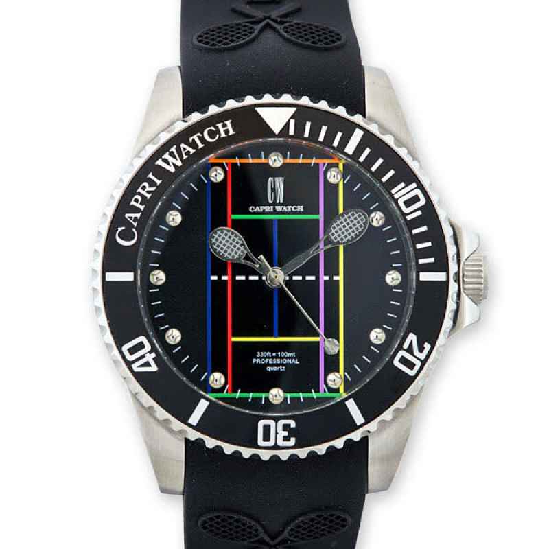 CAPRI WATCH - OROLOGIO TENNIS 40MM BLACK 5590