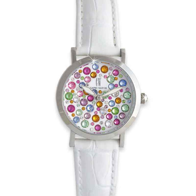 CAPRI WATCH - OROLOGIO SLIM 26MM MULTIJOY WHITE 5441