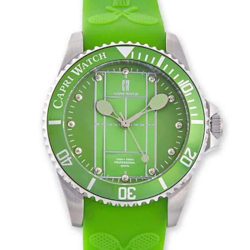  CAPRI WATCH Casual Watch, Clear : Clothing, Shoes & Jewelry