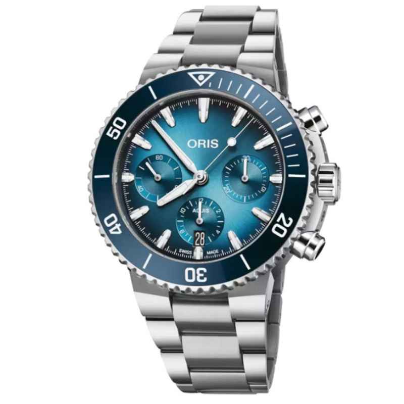 ORIS - OROLOGIO AQUIS CHRONOGRAPH 771 7793 4155 - 0782301PEB