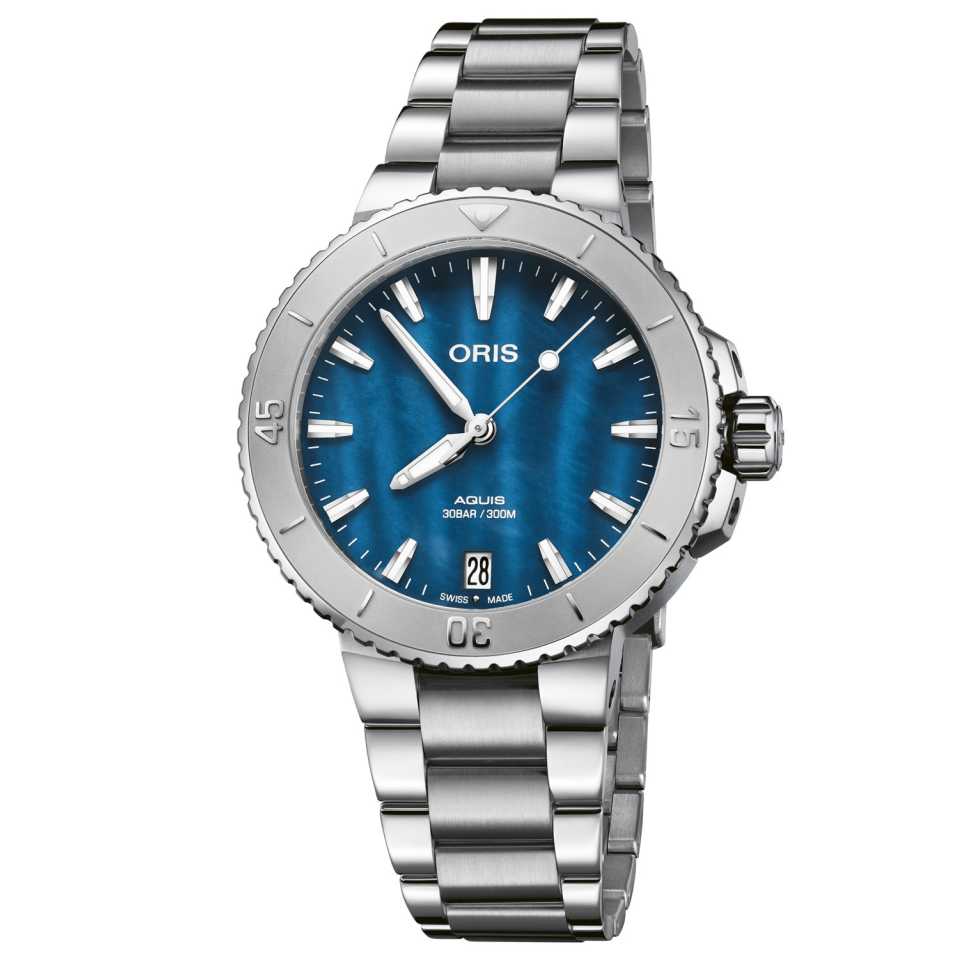 Oris aquis hotsell date ladies