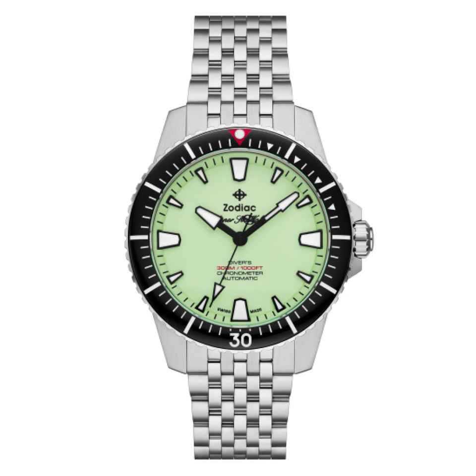 ZODIAC - OROLOGIO PRO-DIVER AUTOMATIC STAINLESS STEEL ZO3560
