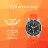 65° anniversario di Squale: un orologio limited edition con Grimoldi
